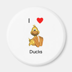 Ik hou van eenden magneet