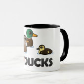 Ik hou van eenden mok (Voorkant rechts)