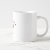 Ik hou van eenhoorns. grote koffiekop (Rechts)