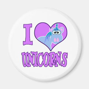 Ik hou van eenhoorns magneet