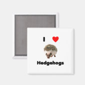 Ik hou van egels Magneet (Voorkant / Achterkant)