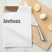 Ik hou van Egels Theedoek (Quarter Fold)