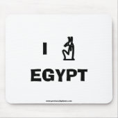 Ik hou van Egypt Mousepad Muismat (Voorkant)