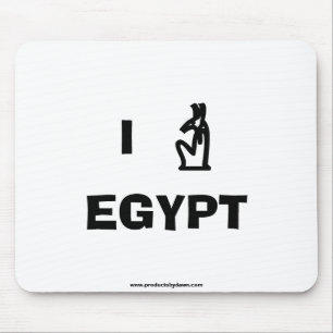 Ik hou van Egypt Mousepad Muismat
