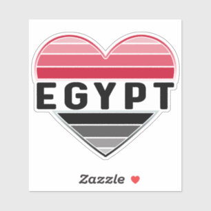 Ik hou van Egypte, Egyptisch hart Sticker