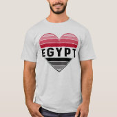 Ik hou van Egypte, Egyptisch hart T-shirt (Voorkant)