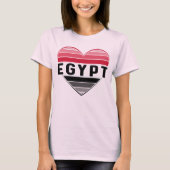 Ik hou van Egypte, Egyptisch hart T-shirt (Voorkant)