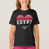 Ik hou van Egypte, Egyptisch hart T-shirt (Voorkant)