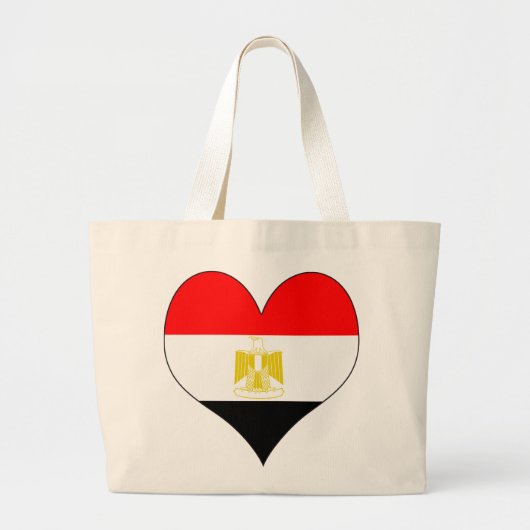 Ik hou van Egypte Grote Tote Bag (Voorkant)