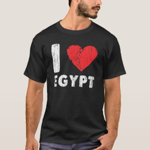 Ik hou van Egypte Ik hoor de Egyptische familie di T-shirt