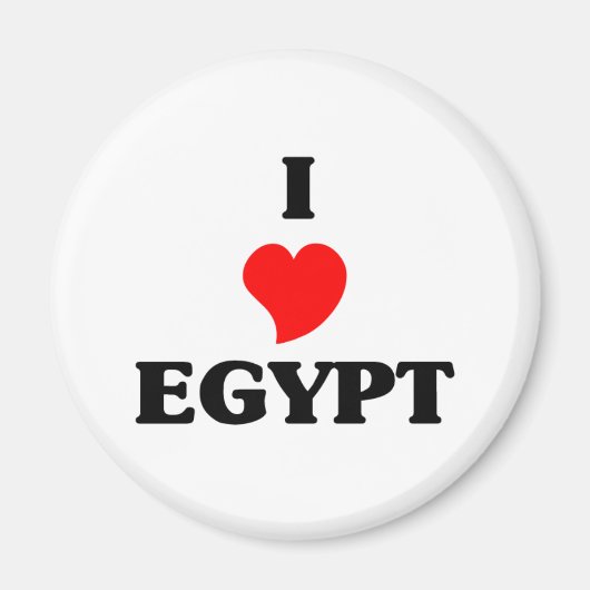 Ik hou van Egypte Magneet (Voorkant)