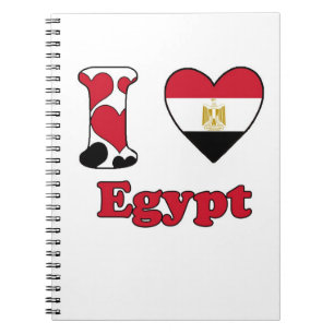 Ik hou van Egypte Notitieboek