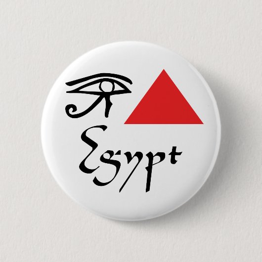 Ik hou van Egypte Ronde Button 5,7 Cm (Voorkant)