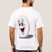 ik hou van eieren t-shirt (Achterkant)