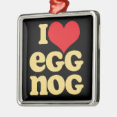 Ik hou van Eierplein nog metal-feestversiering Metalen Ornament (Links)