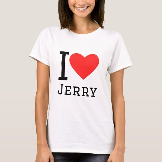 Ik hou van eikel t-shirt (Voorkant)