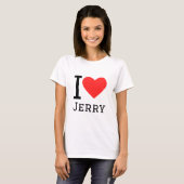 Ik hou van eikel t-shirt (Voorkant volledig)