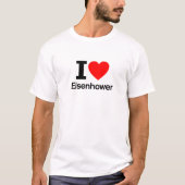 Ik hou van Eisenhower T-shirt (Voorkant)
