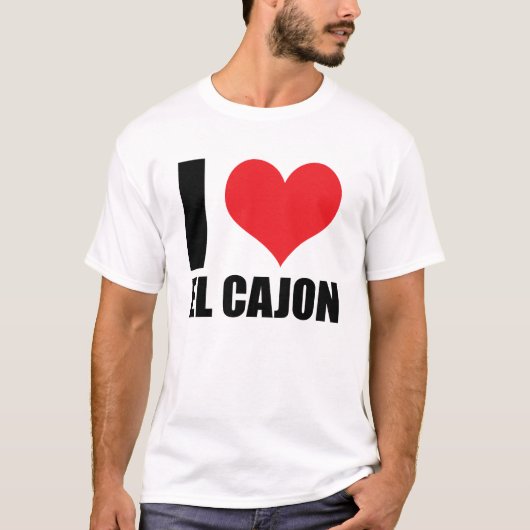 Ik hou van El Cajon T-shirt (Voorkant)
