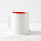 Ik hou van El Paso Tweekleurige Koffiemok (Voorkant links)