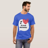 Ik hou van Elaine Arkansas T-shirt (Voorkant volledig)