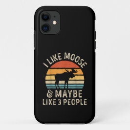 Ik hou van elanden en misschien wel van 3 mensen d Case-Mate iPhone case
