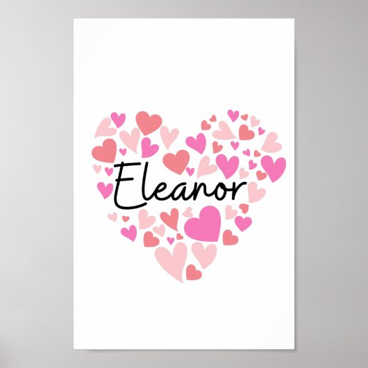 Ik hou van Eleanor Poster (Voorkant)