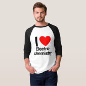 Ik hou van elektrochemie t-shirt (Voorkant volledig)