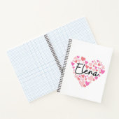Ik hou van Elena Notitieboek (Binnen)