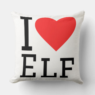 Ik hou van elf kussen