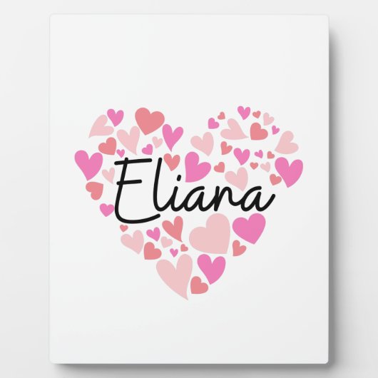 Ik hou van Eliana Fotoplaat (Voorkant)