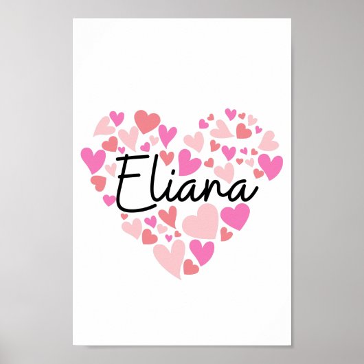 Ik hou van Eliana Poster (Voorkant)