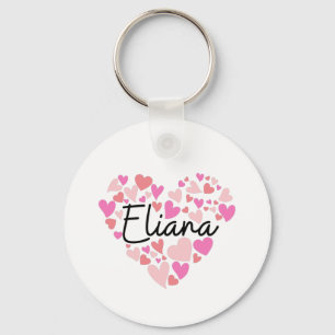 Ik hou van Eliana Sleutelhanger
