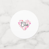 Ik hou van Ella Confetti (Kleine voorkant)