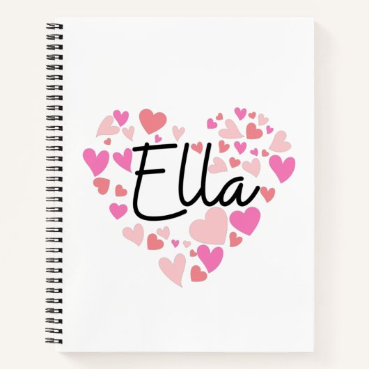 Ik hou van Ella Notitieboek (Voorkant)