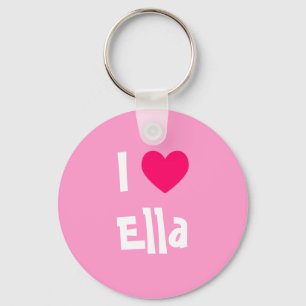 Ik hou van Ella Sleutelhanger