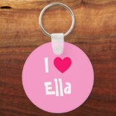 Ik hou van Ella Sleutelhanger (Voorkant)