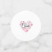 Ik hou van Ellie Confetti (Kleine voorkant)