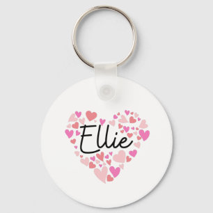Ik hou van Ellie Sleutelhanger
