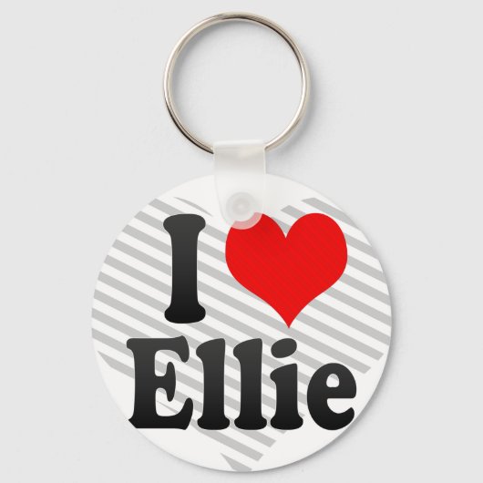 Ik hou van Ellie Sleutelhanger (Voorkant)