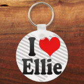 Ik hou van Ellie Sleutelhanger (Voorkant)