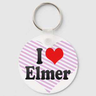 Ik hou van Elmer Sleutelhanger