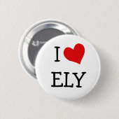 Ik hou van Ely Ronde Button 5,7 Cm (Voorkant /achterkant)