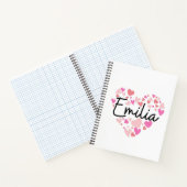 Ik hou van Emilia Notitieboek (Binnen)
