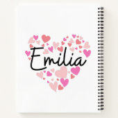 Ik hou van Emilia Notitieboek (Achterkant)
