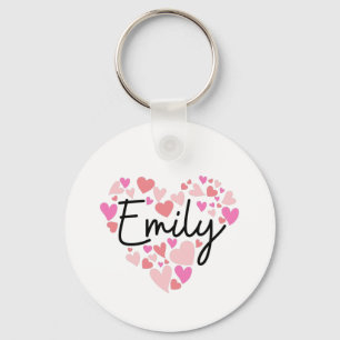Ik hou van Emily Sleutelhanger