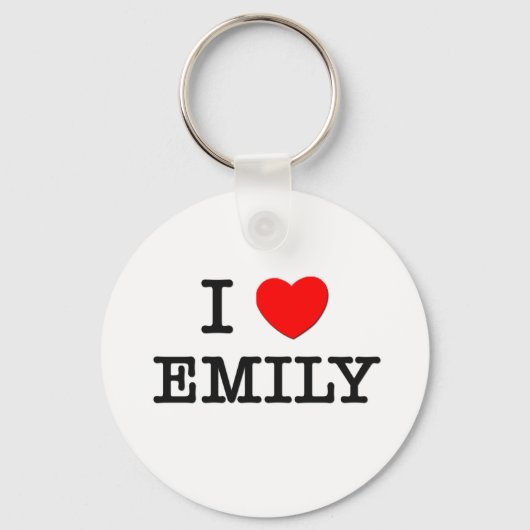 Ik hou van Emily Sleutelhanger (Voorkant)