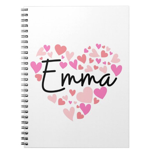 Ik hou van Emma Notitieboek (Voorkant)