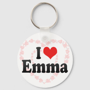 Ik hou van Emma Sleutelhanger