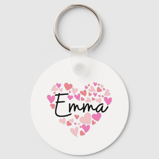 Ik hou van Emma Sleutelhanger (Voorkant)